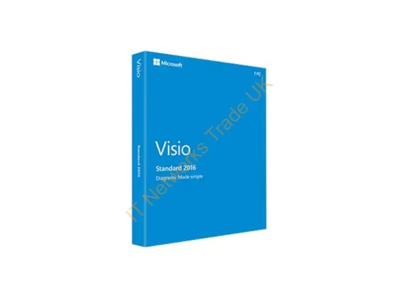 D86-05728 - Microsoft Visio Standard 2016 Single, No Level, Government, 1U 1 license(s) Electronic Software Download (ESD)