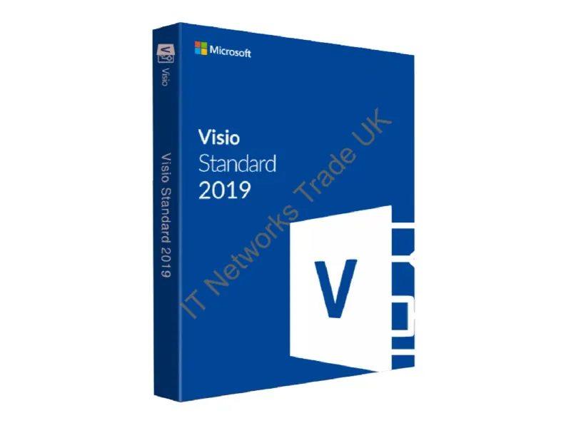 D86-05853 - Microsoft Visio Standard 2019 Office suite Open Value License (OVL) 1 license(s) Multilingual