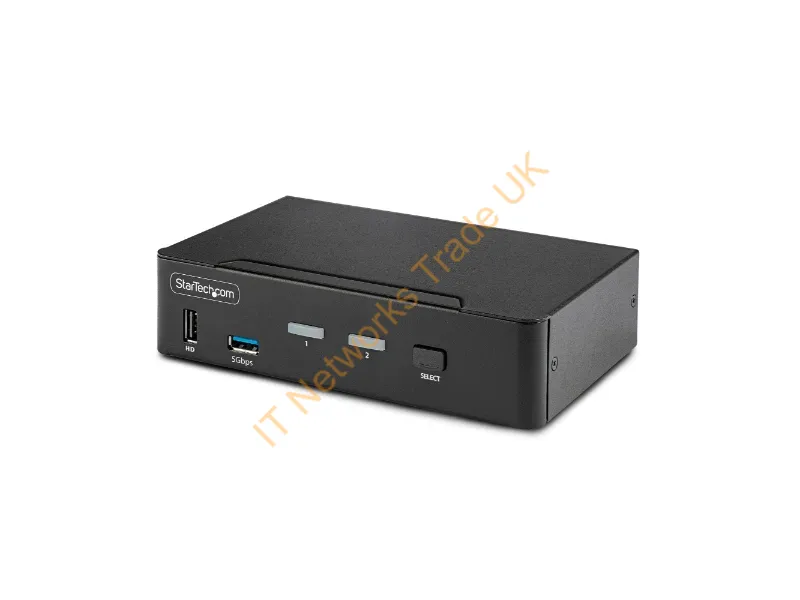 D86A2-2-PORT-8K-KVM - Startech.Com D86A2-2-Port-8K-Kvm Kvm Switch Black