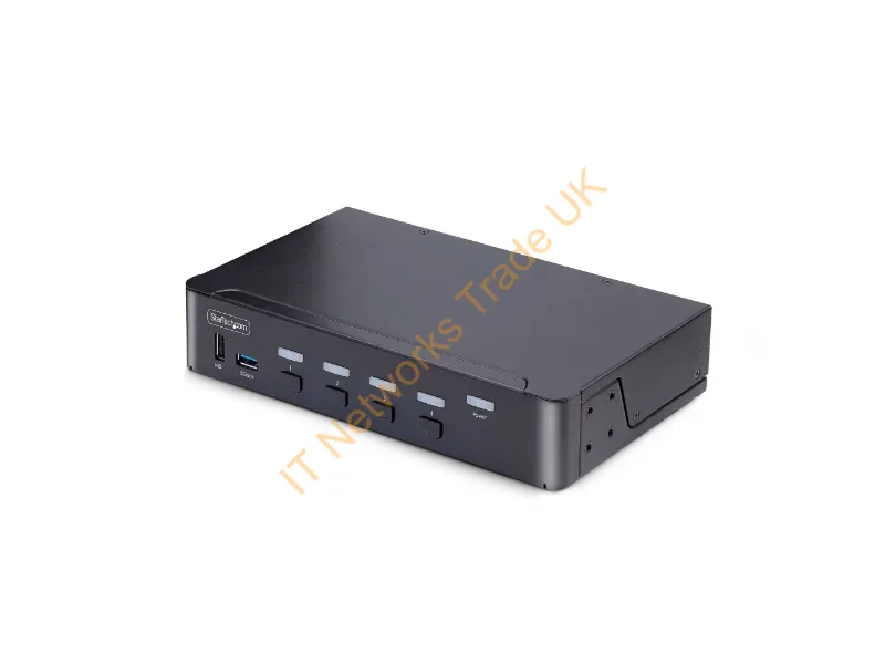 D86A2-4-PORT-8K-KVM - Startech.Com D86A2-4-Port-8K-Kvm Kvm Switch Black