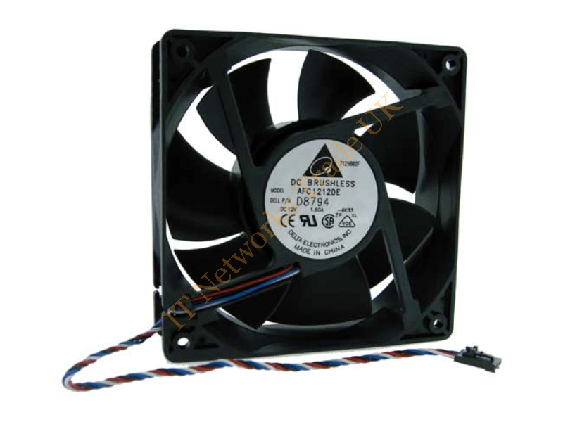 D8794 Dell 120X38mm 12V Fan Assembly for Dell Precision 380 Cooling Fan
