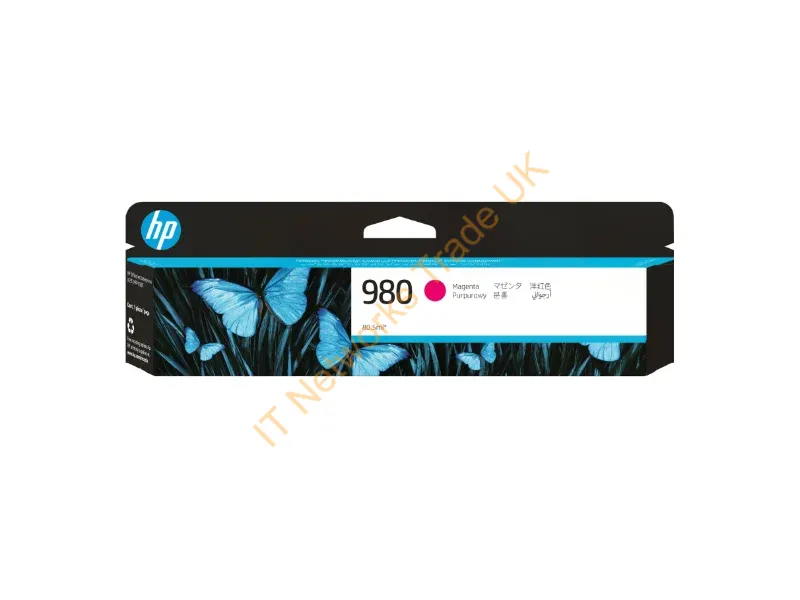 HP D8J08A (980) Ink cartridge magenta, 6.6K pages, 81ml Printer