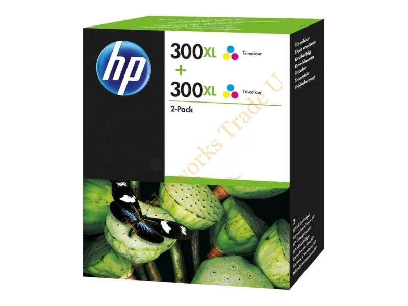 HP D8J44AE (300XL) Printhead color, 440 pages, 12ml, Pack qty 2 Printer