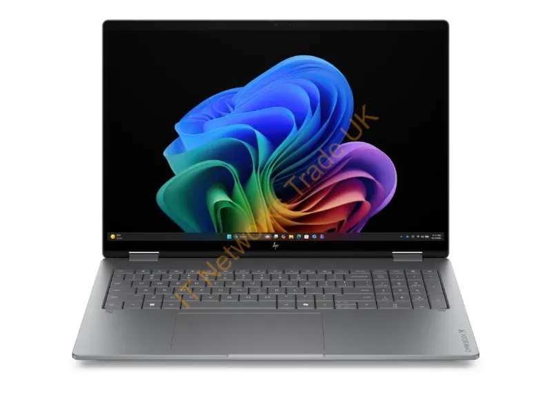 D8WG2EA#ABU - HP OmniBook X Flip 2-in-1 Laptop Next Gen AI 16-cc0000nax Copilot+ PC AMD Ryzen� AI 5 40.6 cm (16") Touchscreen 2K 16 GB LPDDR5x-SDRAM 512 GB SSD Wi-Fi 7 (802.11be) Windows 11 Home Silver