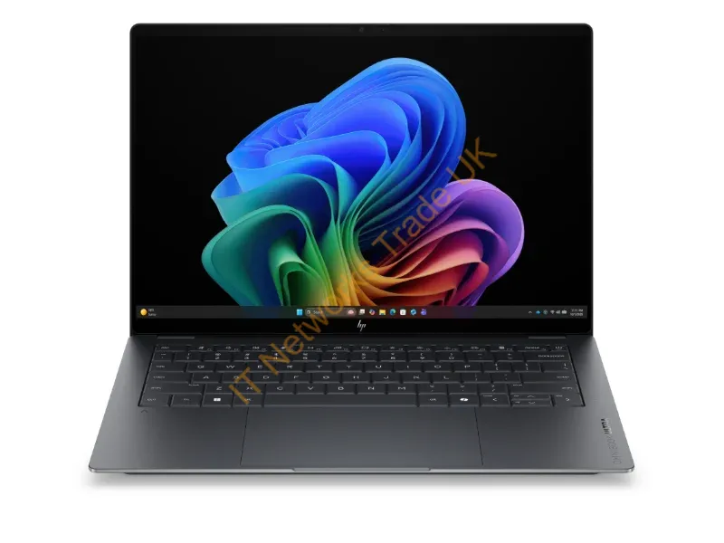 D8XJ6EA#ABU - HP OmniBook Ultra Laptop Next Gen AI 14-kd0001nax Copilot+ PC Intel Core Ultra 7 356H 35.6 cm (14") Touchscreen 3K 16 GB LPDDR5x-SDRAM 512 GB SSD Wi-Fi 7 (802.11be) Windows 11 Home Black, Grey