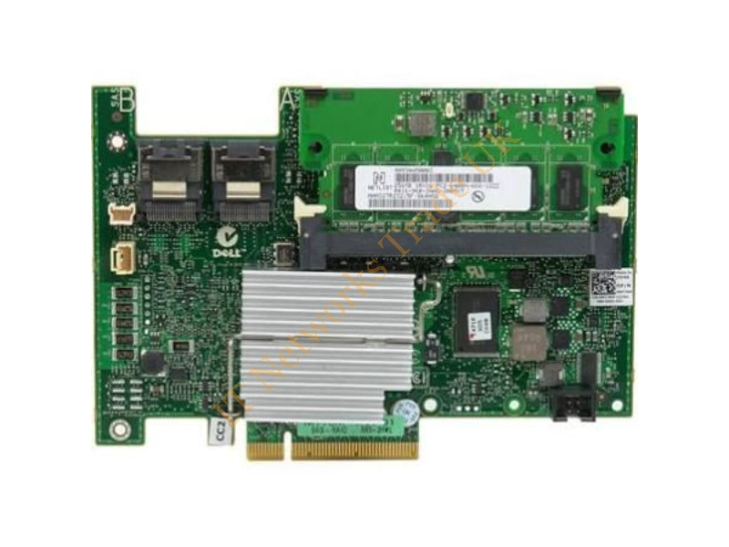 D9205 Dell PERC4 Dual Channel PCI-X Ultra-320 SCSI RAID Controller Card with Standard Bracket Storage