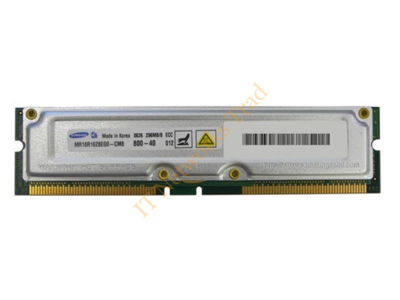 D9520A HP 512MB Kit (2 X 256MB) RDRAM-800MHz PC800 ECC 184-Pin RIMM Rambus Memory