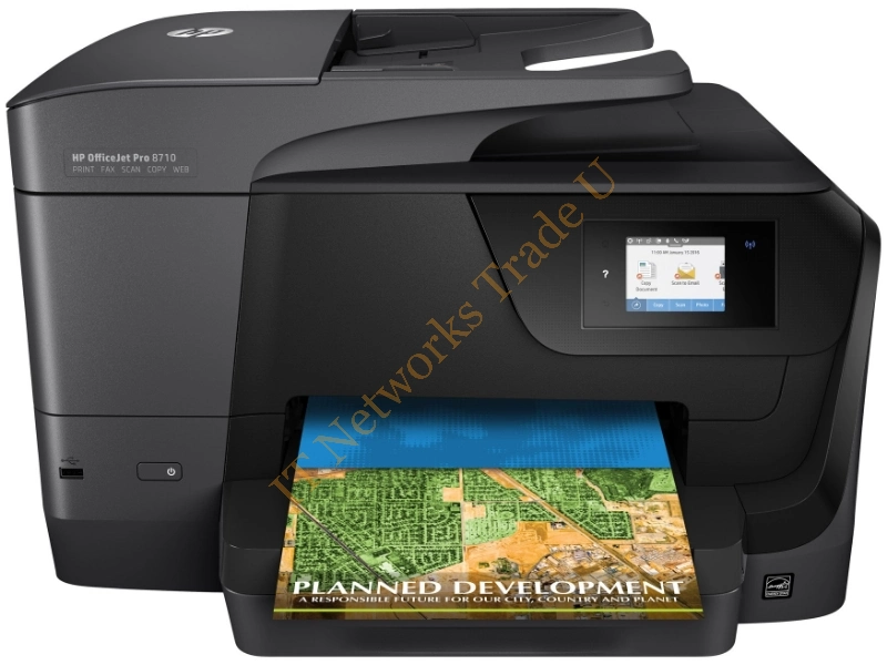 HP OfficeJet Pro 8710 4800 x 1200DPI Thermal Inkjet A4 22ppm Wi-Fi Multifunction Printers