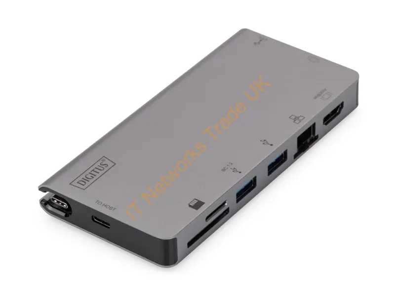 DA-70877 - Digitus USB Type-C™ Multiport Travel Dock, 8 Port