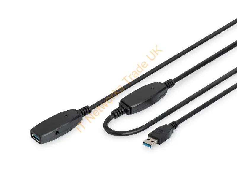 DA-73107 - Digitus Active USB 3.0 extension cable, 20 m