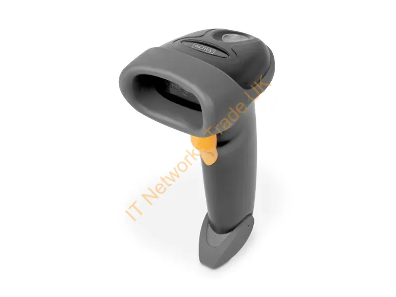 DA-81003 - Digitus 2D Barcode Hand Scanner, Battery-Operated, Bluetooth & QR-Code Compatible