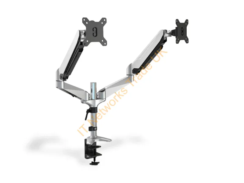DA-90353 - Digitus DA-90353 27" Bolt-through Black,Grey flat panel desk mount Monitor Accessory