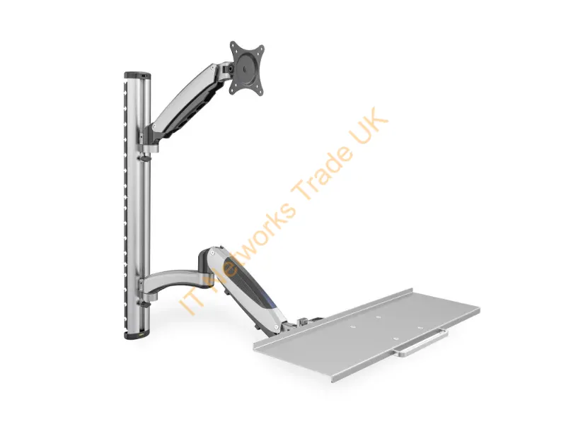 DA-90354 - Digitus DA-90354 27" Stainless steel flat panel wall mount Monitor Accessory