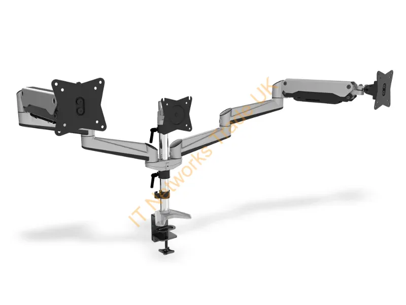 DA-90363 - Digitus DA-90363 27" Clamp Black,Grey flat panel desk mount Monitor Accessory