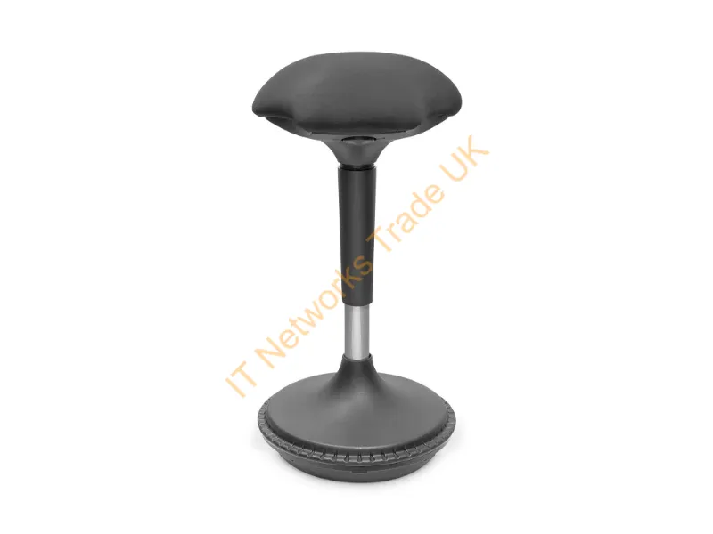 DA-90422 - Digitus Ergonomic Stool / Standing Aid, Height-Adjustable with Gas Pressure Spring