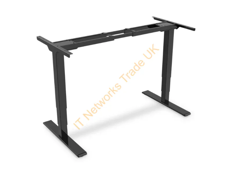 DA-90434 - Digitus Electrically Height-Adjustable Table Frame, dual motor, 3 levels, black