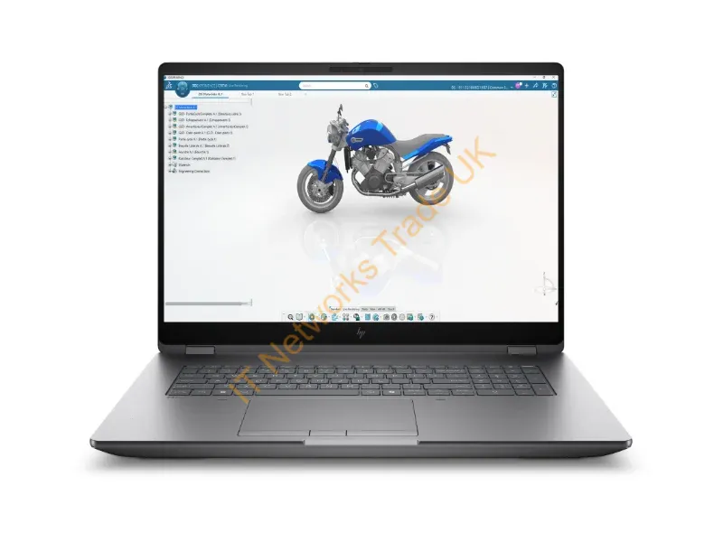 DA5L3EA#ABU - HP ZBook Fury G1i 18 inch Mobile Workstation PC Wolf Pro Security Edition Data Science Intel Core Ultra 7 45.7 cm (18") WQXGA 64 GB DDR5-SDRAM 2 TB SSD Wi-Fi 7 (802.11be) Windows 11 Pro AI Workstation, AI PC Silver