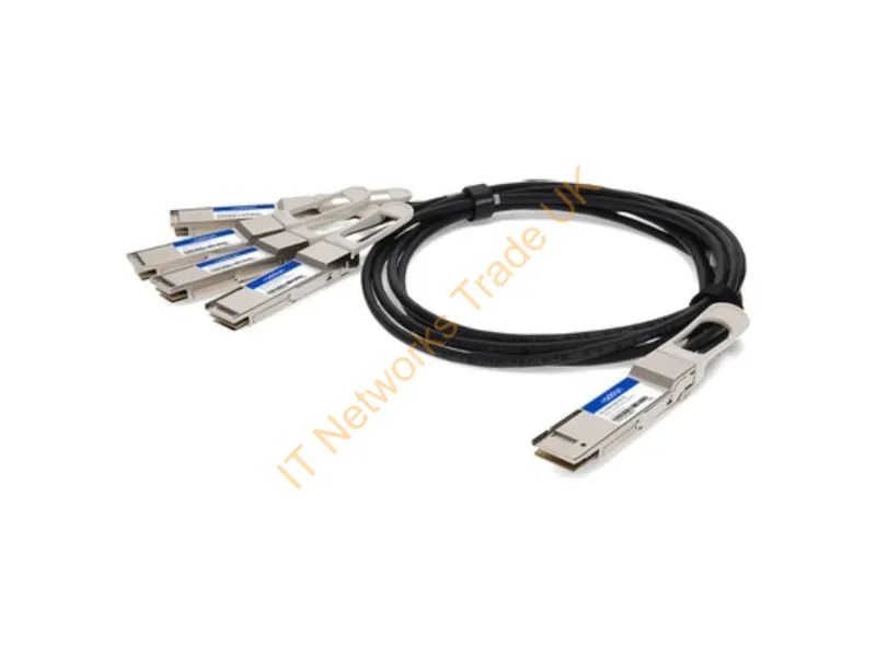 DAC-Q56DD-4Q28-2M-AO - Addon Networks Dac-Q56Dd-4Q28-2M-Ao Infiniband/Fibre Optic Cable 78.7" (2 M) 4Xqsfp28 Qsfp-Dd Black, Silver