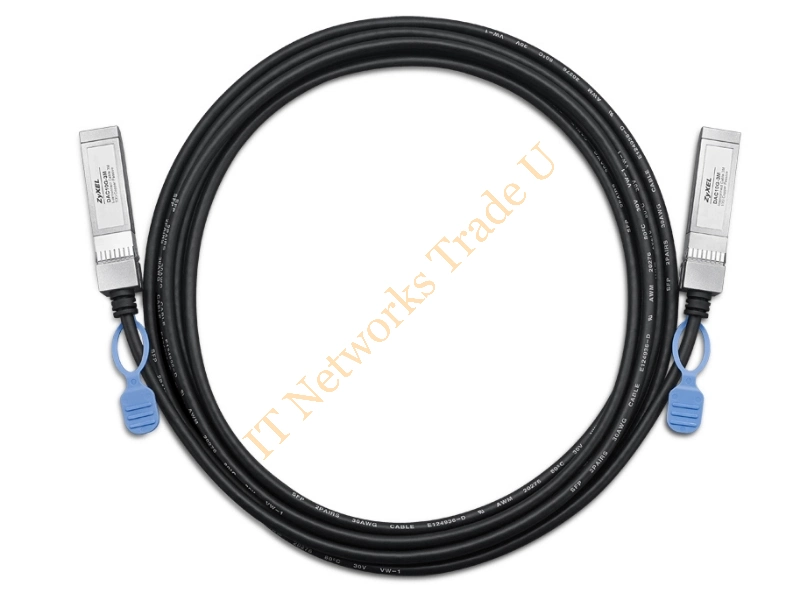 ZyXEL DAC10G-3M 3m Black networking cable