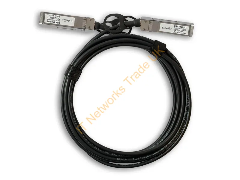 DAC1130-03 - Engenius Engenius Dac1130-03 10G Sfp Is A Cost-Effective Copper Dac Cable With Sfp+ Module, Delivering 10 Gbps Speeds Over 3 Meters For Low-Latency
