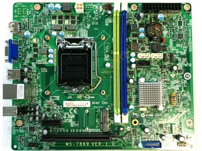 DB.SRPCN.001 Acer Intel System Board for Aspire AXC-605 Desktop Motherboard