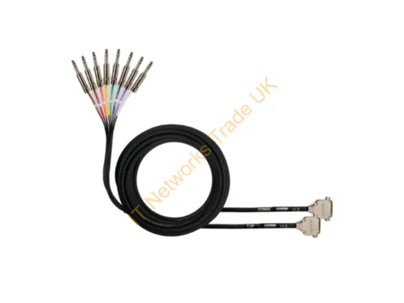 DB25-TRSM - Shure Db25-Trsm Audio Cable 299.2" (7.6 M) 8 X 6.35Mm Trs Black