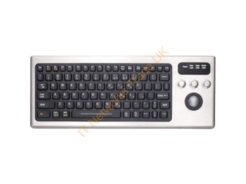 DBL-810-TB-USB - Ikey Dbl-810-Tb Keyboard Usb Black, Gray