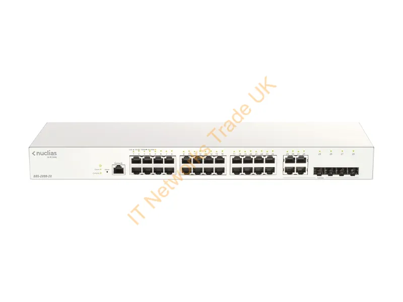 DBS-2000-28 - D-Link Dbs-2000-28 Network Switch Managed L2 Gigabit Ethernet (10/100/1000) Gray