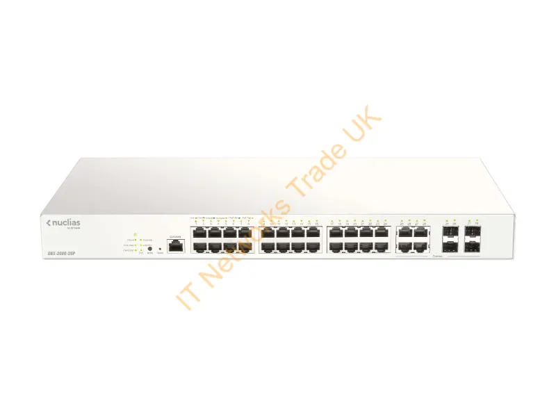 DBS-2000-28P - D-Link Dbs-2000-28P Network Switch Managed L2 Gigabit Ethernet (10/100/1000) Power Over Ethernet (Poe) Gray