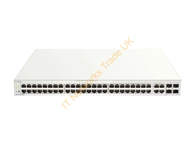 DBS-2000-52MP - D-Link Dbs-2000-52Mp Network Switch Managed L2 Gigabit Ethernet (10/100/1000) Power Over Ethernet (Poe) Gray