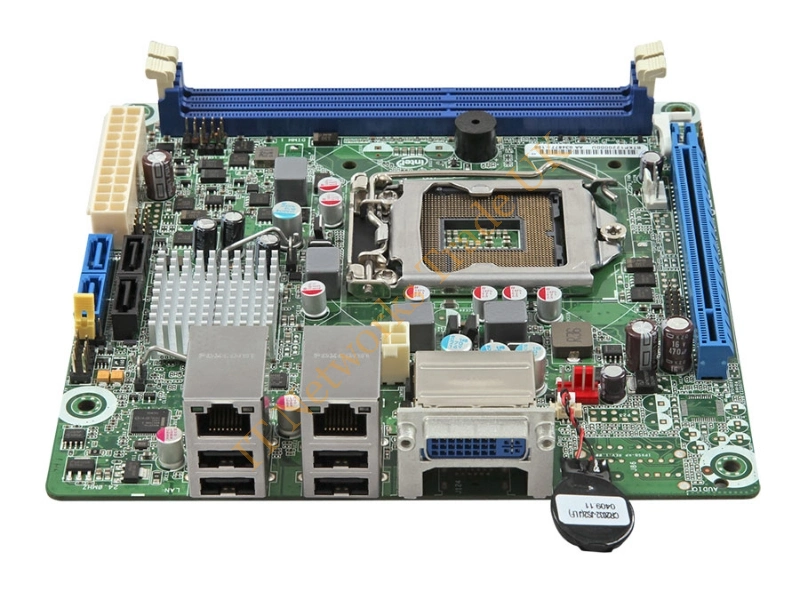 DBS1200KPR Intel Mini ITX Server System Board Socket LGA 1155 C206 DDR3 1066/1333 Server Motherboard
