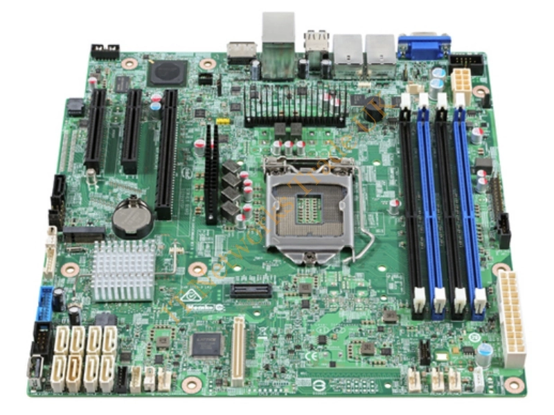 DBS1200SPL Intel C236 DDR4 4-Slot System Board Socket LGA1151 Server Motherboard