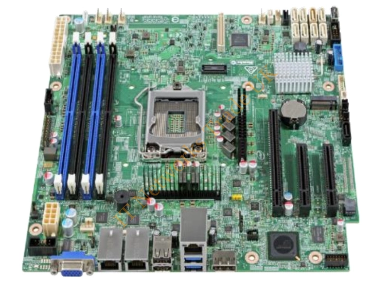 DBS1200SPLR Intel C236 Chipset DDR4 ECC UDIMM 4-Slot Micro ATX System Board Socket LGA1151 Server Motherboard
