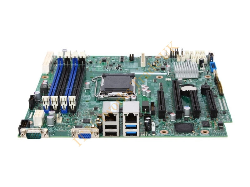 DBS1200V3RPO Intel UATX Server Board Intel C224 CHIPSET SUPPORTING Intel Xeon Processor E3-1200 V3 FAMILY DDR3L ECC UDIMM 1333/1600 MA Server Motherboard