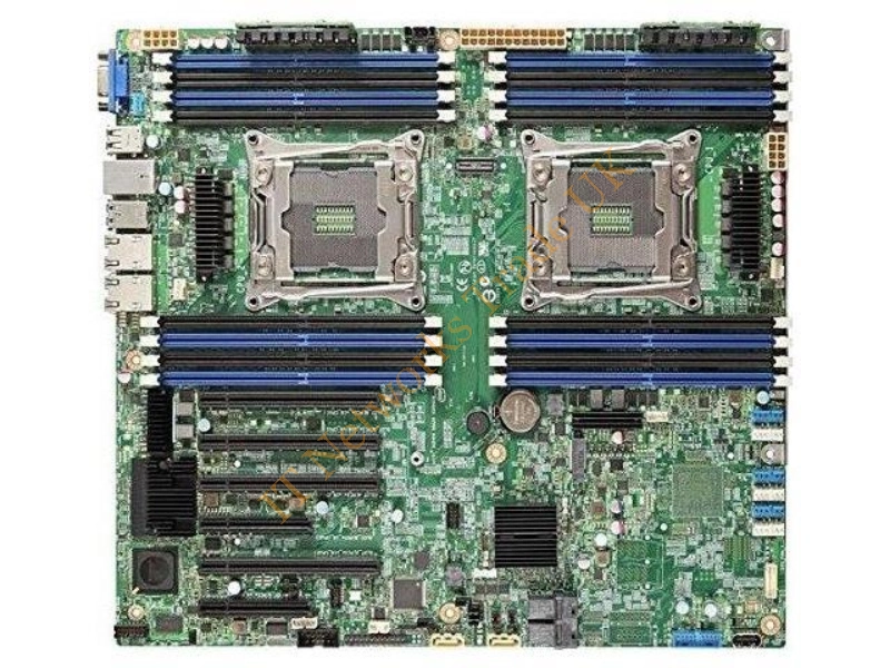 DBS2600CWTSR Intel C612 Chipset DDR4 ECC RDIMM/LRDIMM 16-Slot System Board Socket R3 Server Motherboard