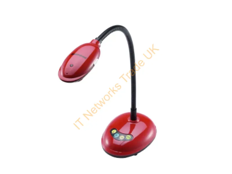 DC136 - Lumens Dc136 Document Camera Red 1/3" Cmos Usb 3.2 Gen 1 (3.1 Gen 1)