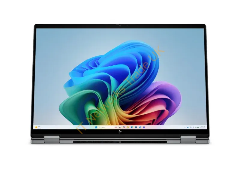 DC1H2EA#ABU - HP OmniBook X Flip 2-in-1 Laptop Next Gen AI 16-cc0002nax Copilot+ PC AMD Ryzen� AI 7 445 40.6 cm (16") Touchscreen 2K 16 GB LPDDR5x-SDRAM 512 GB SSD Wi-Fi 7 (802.11be) Windows 11 Home Silver