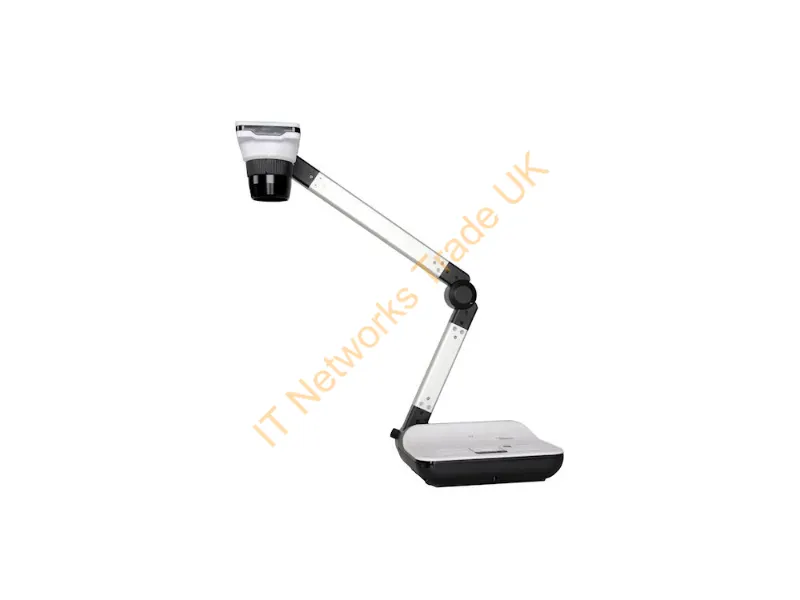 DC556 - Optoma 8MP CAMERA 136 ZOOM document camera Black, White 25.4 / 3.2 mm (1 / 3.2") CMOS USB 2.0