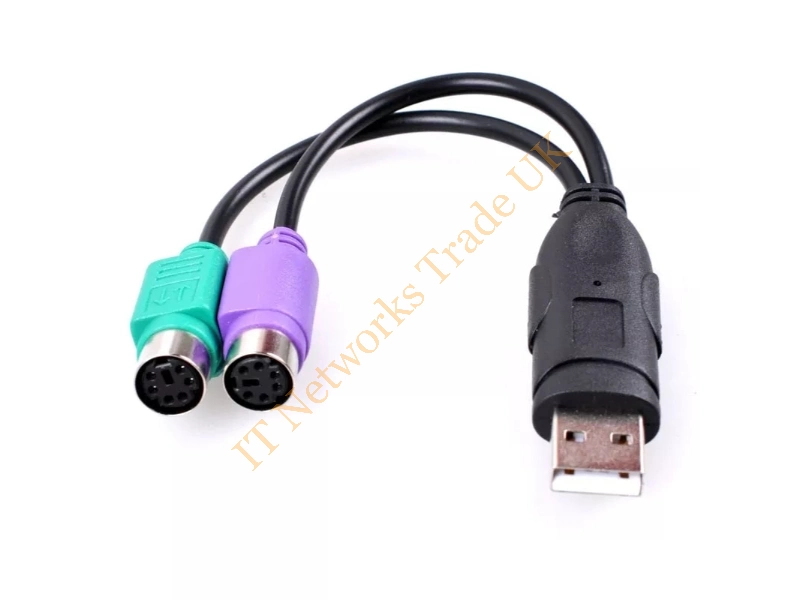 DC681B HP PS2 to USB Keyboard and Mouse Adapter Connector