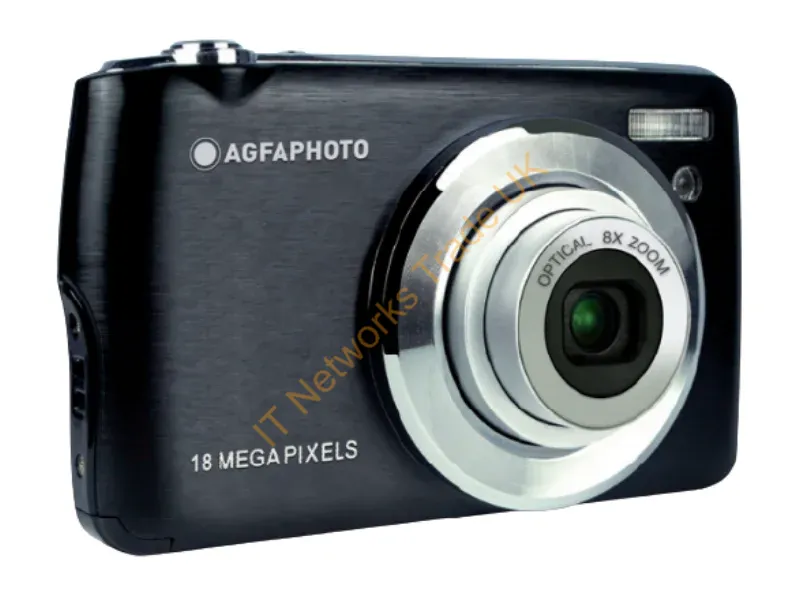 DC8200BK - AgfaPhoto Realishot DC8200 1/3.2" Compact camera 18 MP CMOS 3264 x 2448 pixels Black