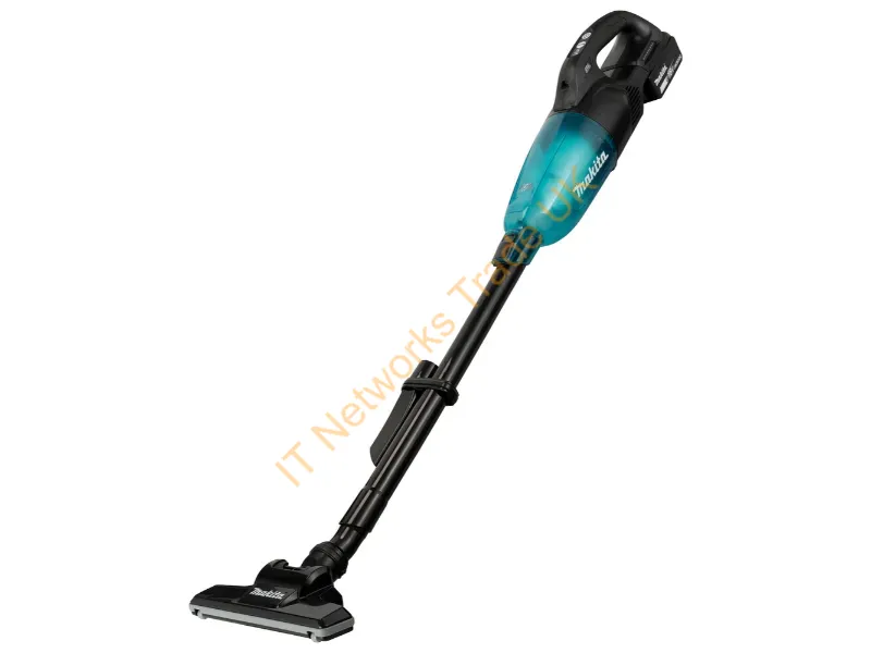 DCL284FZB - Makita DCL284FZB stick vacuum/electric broom 2-in-1 stick vacuum Battery Dry Black, Teal