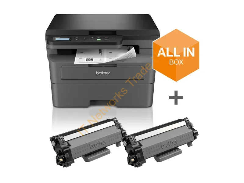 DCPL2627DWXLRE1 - Brother DCP-L2627DWXL multifunction printer Laser A4 1200 x 1200 DPI 32 ppm Wi-Fi