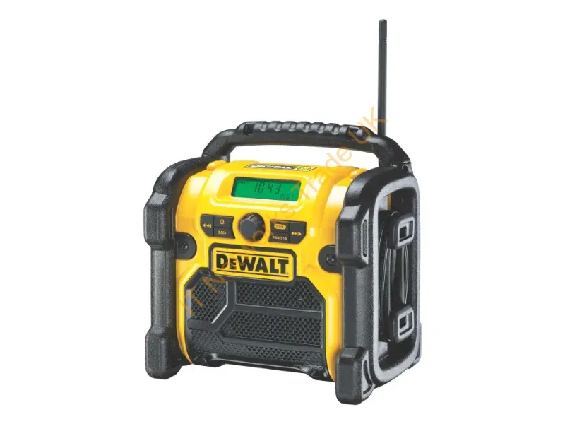DCR020-QW - DeWALT DCR020-QW radio Portable Digital Black, Yellow