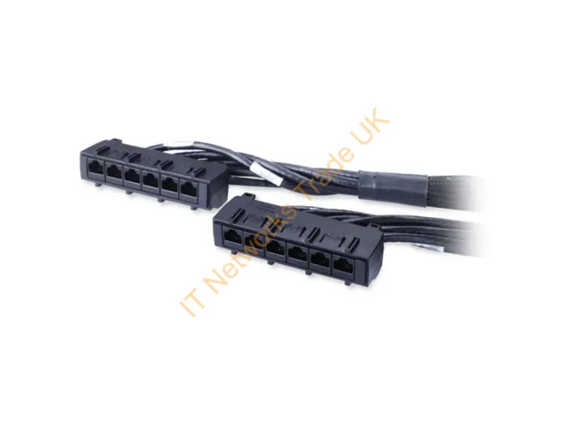 DDCC6-023 - Apc 23Ft Cat6 Utp, 6X Rj-45 - 6X Rj-45 Networking Cable Black 275.6" (7 M) U/Utp (Utp)