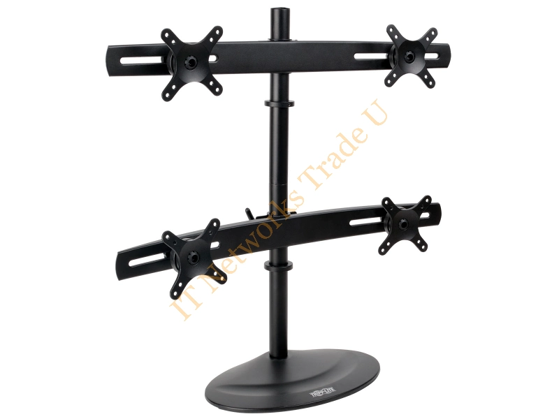 DDR1026MQ - Tripp Lite Quad Monitor Mount Stand for 10" to 26" Flat-Screen Displays Monitor Accessory