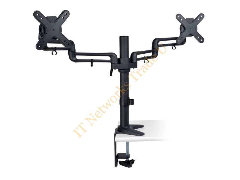 DDR1327SDFC - Tripp Lite Dual Full Motion Flex Arm Desk Clamp for 13" to 27" Monitors Monitor Accessory