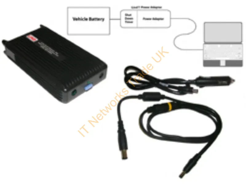 DE2045T-1675 - Lind Electronics De2045T-1675 Power Adapter/Inverter Black