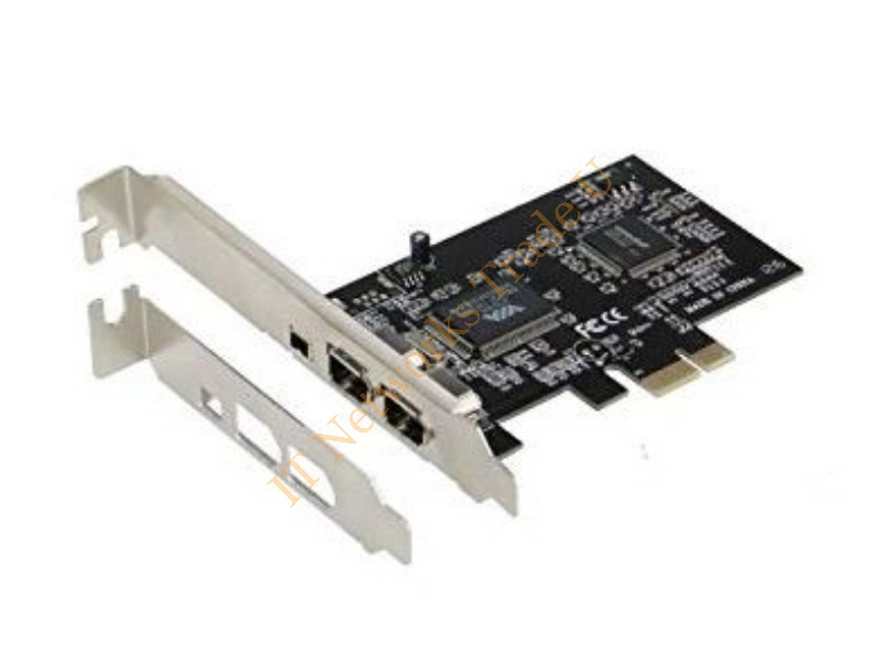 DE471A HP 2-Port 6-Pin IEEE 1394 FireWire Plug-in PCI Card for Business PCs Storage HDD