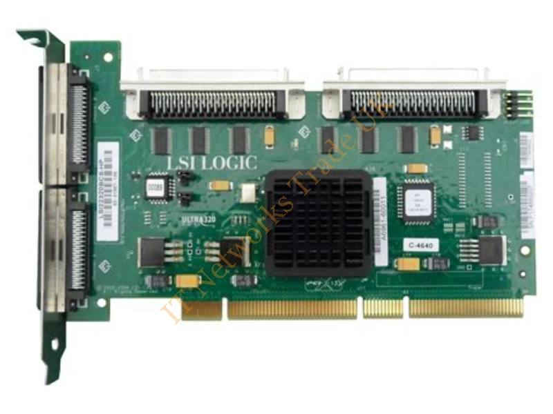 DE775A HP Ultra320 320Mb/s 1 x 68-pin HD-68 Ultra320 SCSI Internal 1 x 68-pin VHDCI Ultra320 SCSI RAID Controller Card Storage