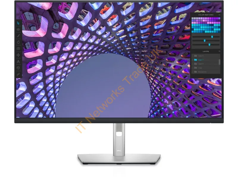 DELL-P3223QE - Dell P Series P3223Qe Computer Monitor 31.5" 3840 X 2160 Pixels 4K Ultra Hd Lcd Black